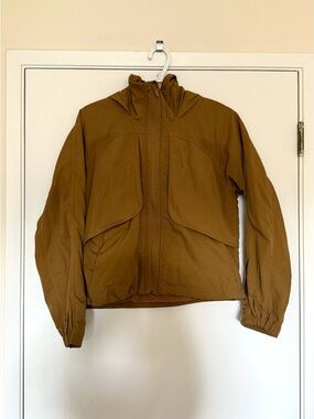 Brown Lululemon Rain Jacket